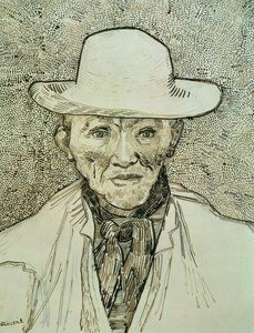 Boer van de Camargue, 1888 door Vincent van Gogh